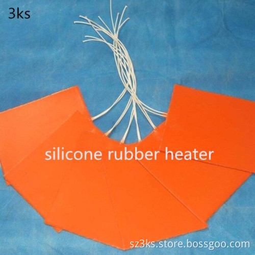 Customized Size Good Quality Silicone Rubber Heater With Factory Price